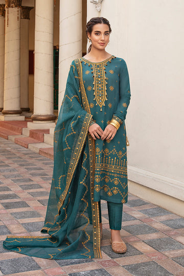 Cross Stitch BALSAM VISTA 3PC Meharbano Lawn 2022 Online Shopping